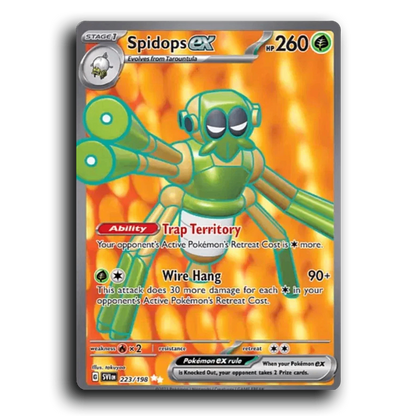 Spidops ex (223/198) [Scarlet & Violet] Ultra Rare takuyoa Pokemon Card TCG Near Mint NM