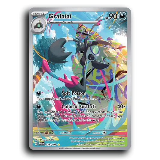 Grafaiai (223/193) [Paldea Evolved] Illustration Rare Pokemon Card TCG Near Mint NM