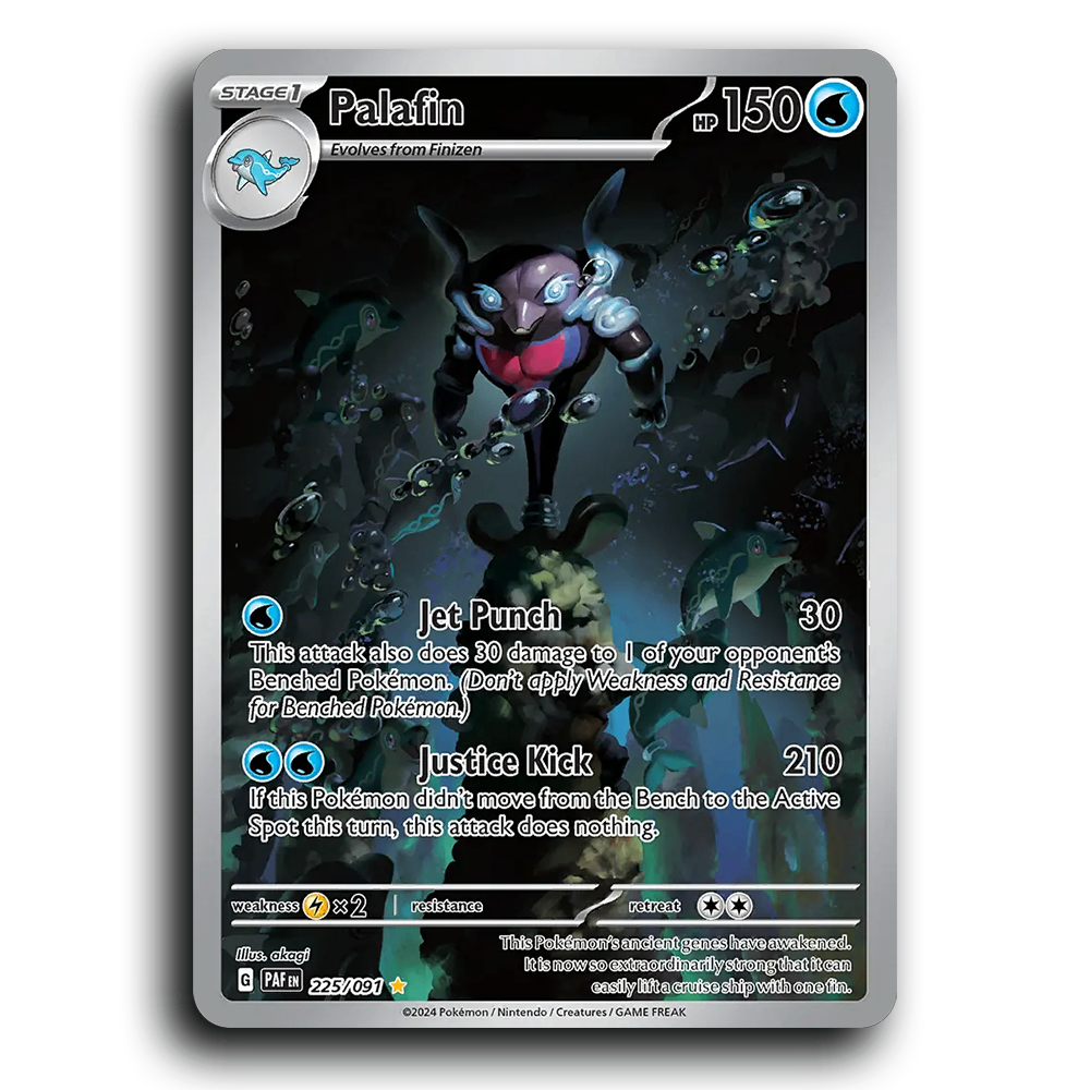 Palafin (225/091) [Paldean Fates]