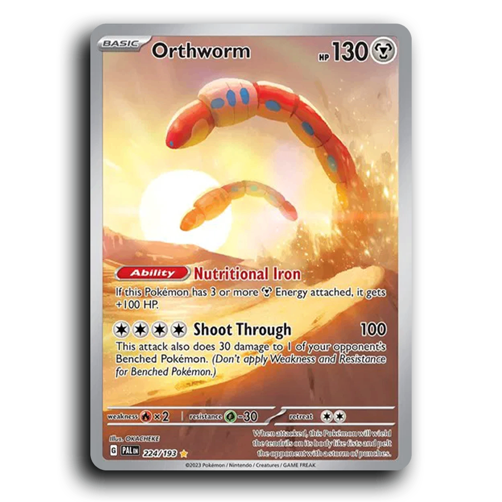 Orthworm (224/193) [Paldea Evolved] Illustration Rare Pokemon Card TCG Near Mint NM