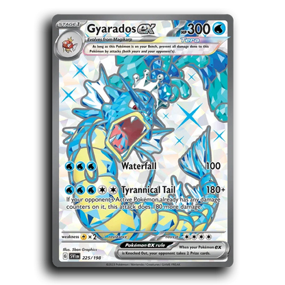 Gyarados ex (225/198) [Scarlet & Violet] Ultra Rare 5ban Graphics Pokemon Card TCG Near Mint NM