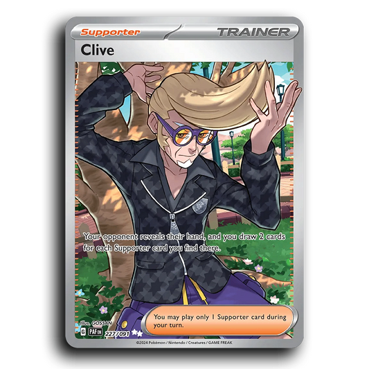Clive (227/091) [Paldean Fates]