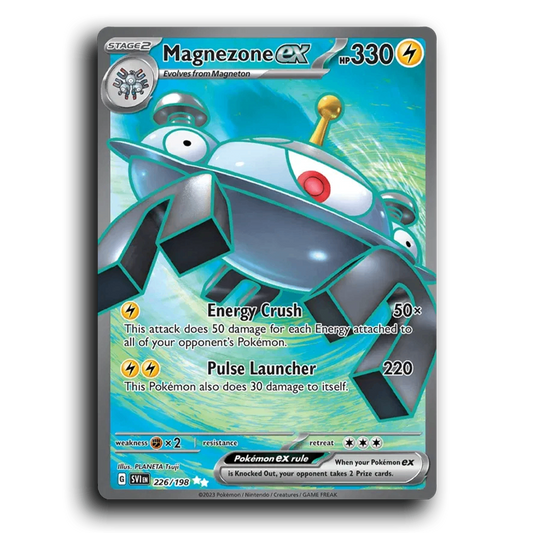 Magnezone ex (226/198) [Scarlet & Violet] Ultra Rare PLANETA Tsuji Pokemon Card TCG Near Mint NM Reverse Holo