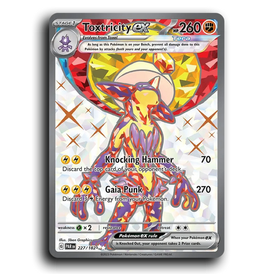 Toxtricity ex (227/182) [Paradox Rift]