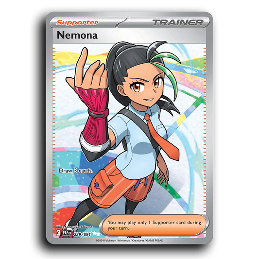 Nemona (229/091) [Paldean Fates]