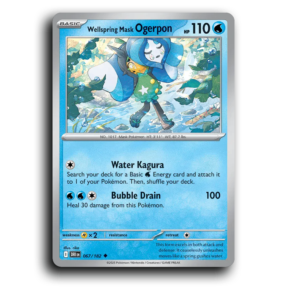 Wellspring Mask Ogerpon - 067/182 [Destined Rivals]