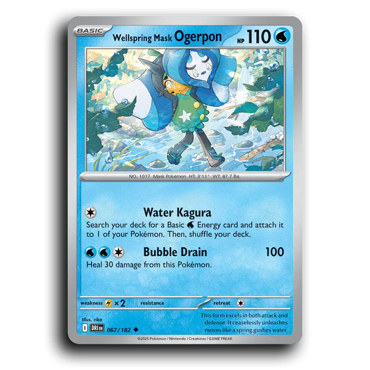 Wellspring Mask Ogerpon - 067/182 [Destined Rivals]