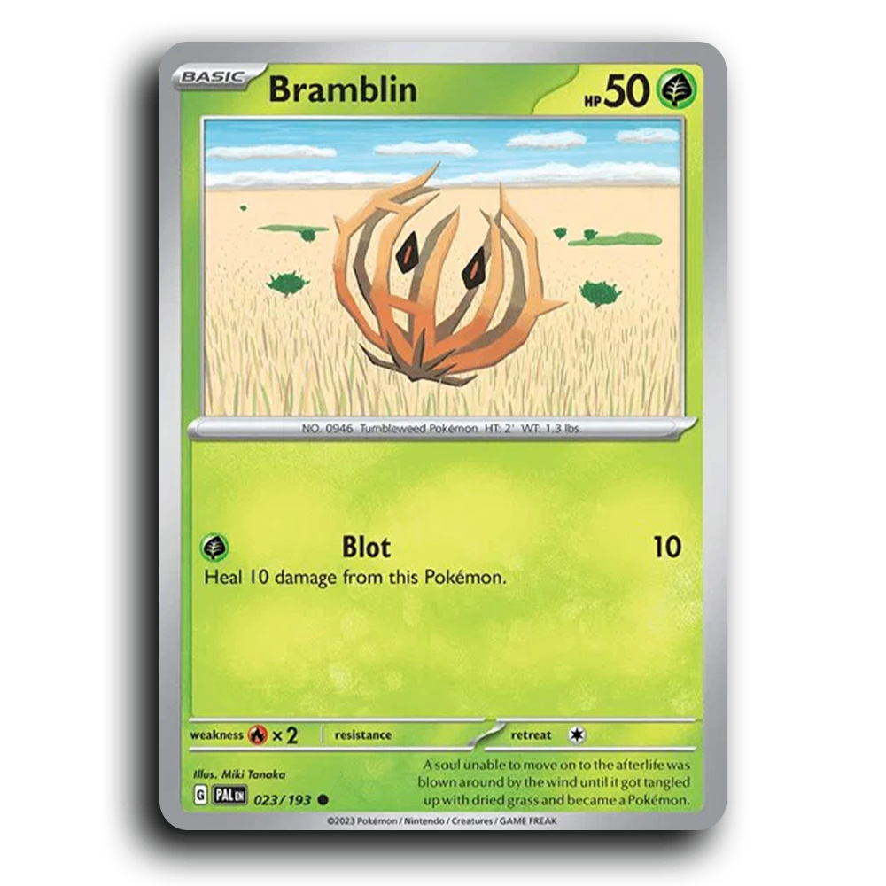 Bramblin (023/193) [Paldea Evolved] Common Pokemon Card TCG Near Mint NM