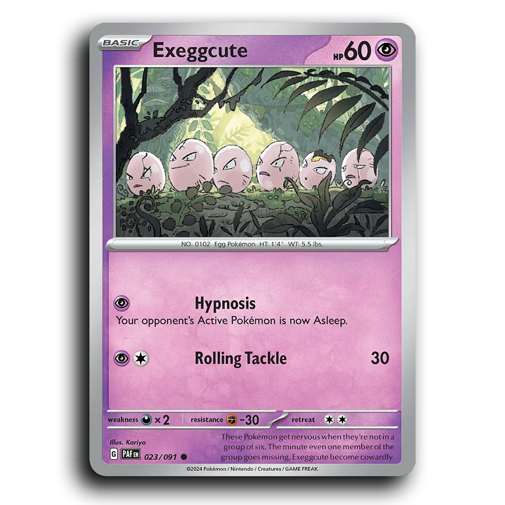 Exeggcute (023/091) [Paldean Fates]