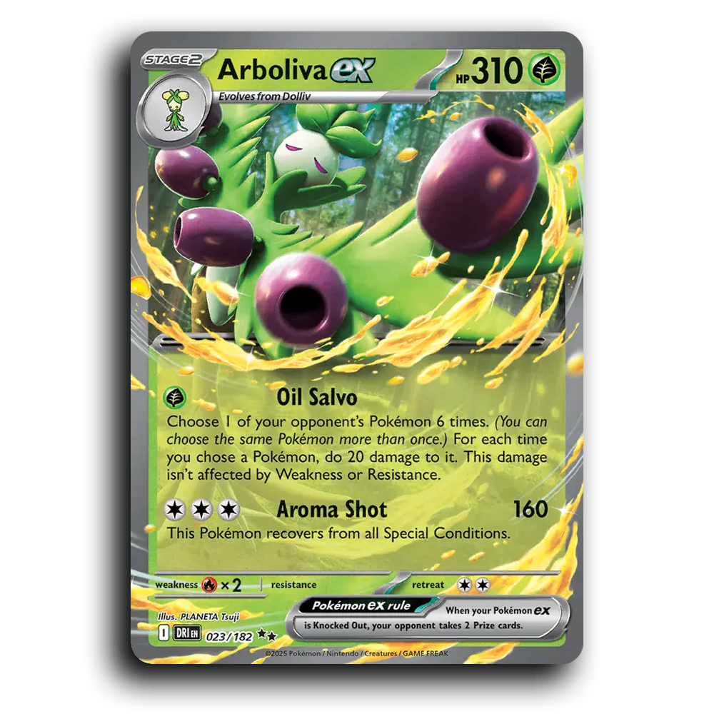 Arboliva ex (023/182) [Destined Rivals]
