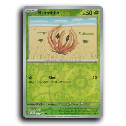Bramblin (023/193) [Paldea Evolved] Common Pokemon Card TCG Near Mint NM Reverse Holo