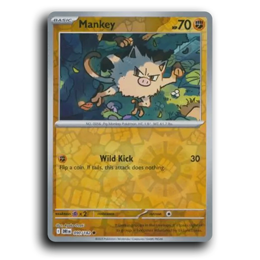 Mankey (090/182) [Destined Rivals]