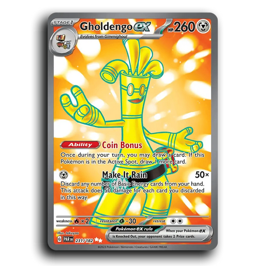 Gholdengo ex (231/182) [Paradox Rift]