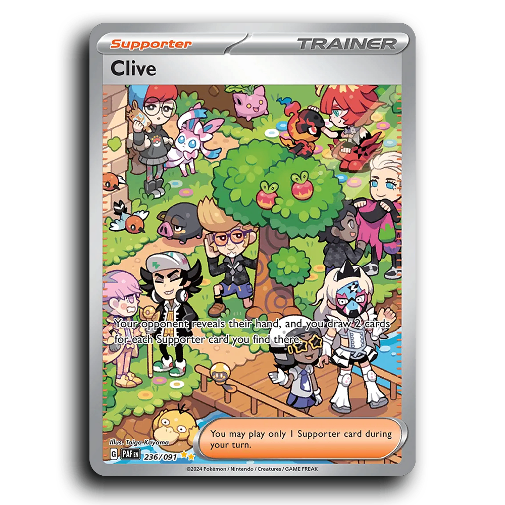 Clive (236/091) [Paldean Fates]