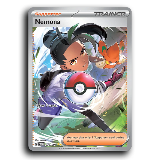 Nemona (238/091) [Paldean Fates]