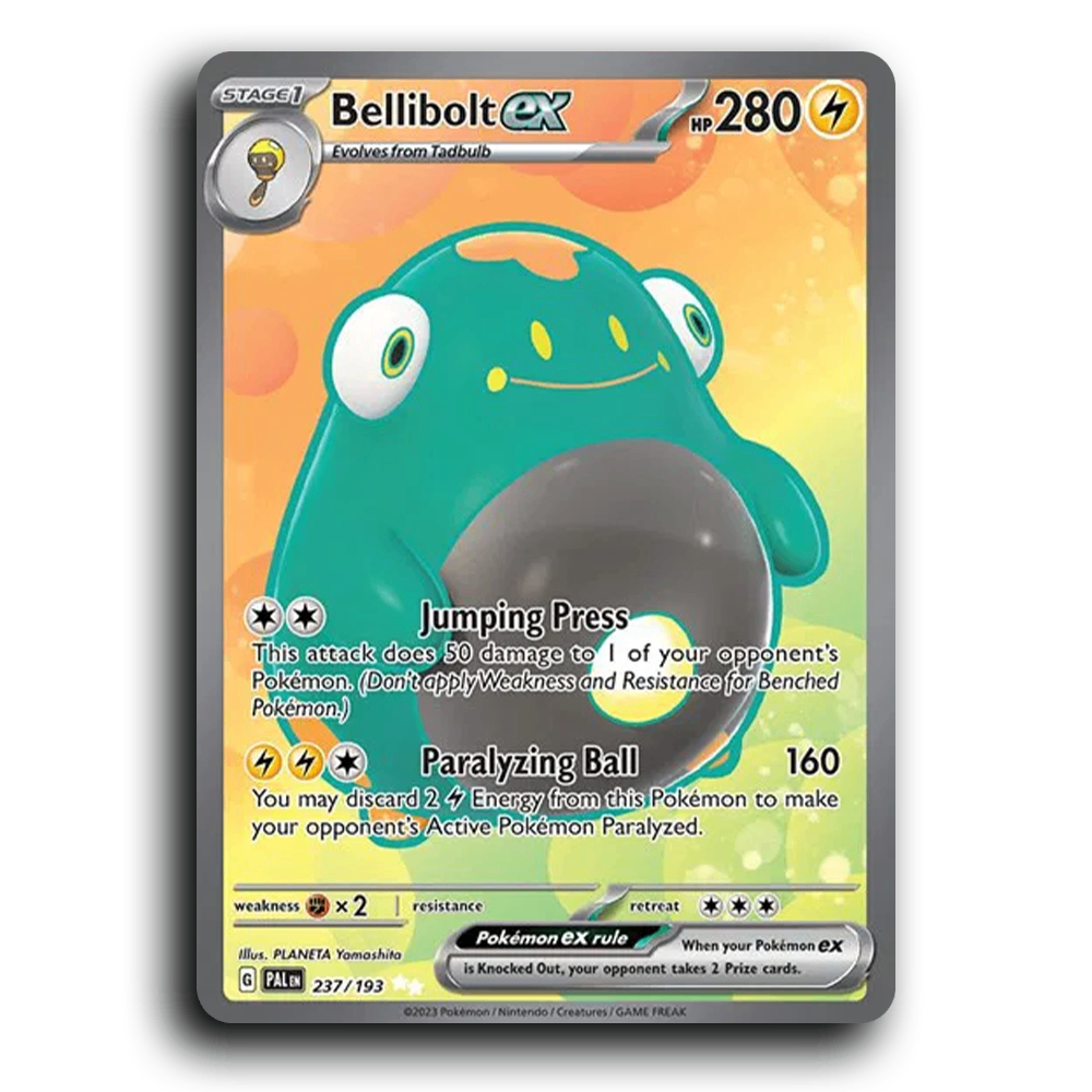 Bellibolt ex (237/193) [Paldea Evolved] Ultra Rare Pokemon Card TCG Near Mint NM