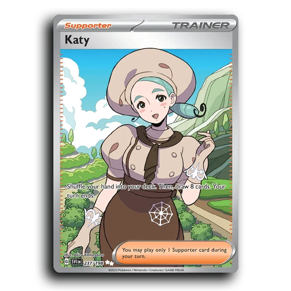 Katy (237/198) [Scarlet & Violet] Ultra Rare Akira Komayama Pokemon Card TCG Near Mint NM