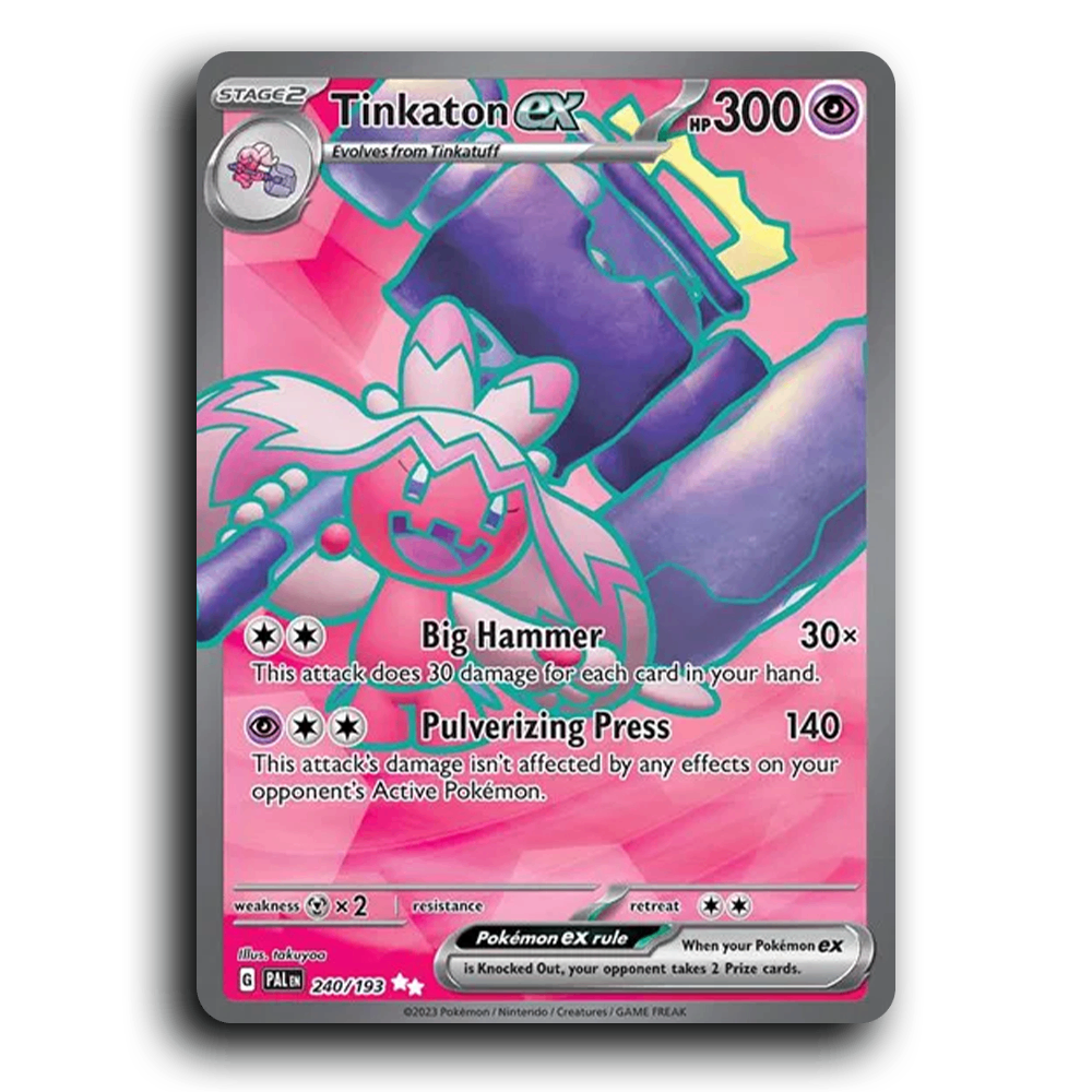 Tinkaton ex (240/193) [Paldea Evolved] Ultra Rare Pokemon Card TCG Near Mint NM