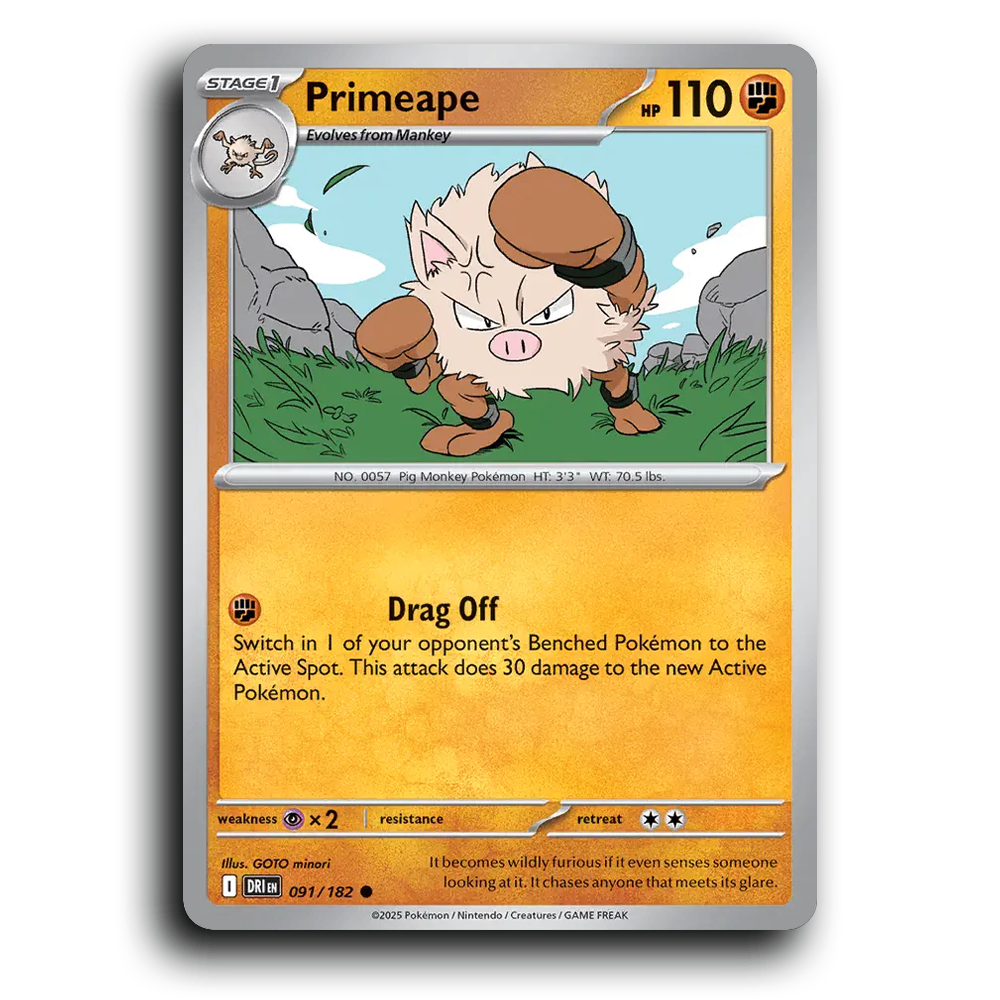 Primeape - 091/182 [SV10 - Destined Rivals]