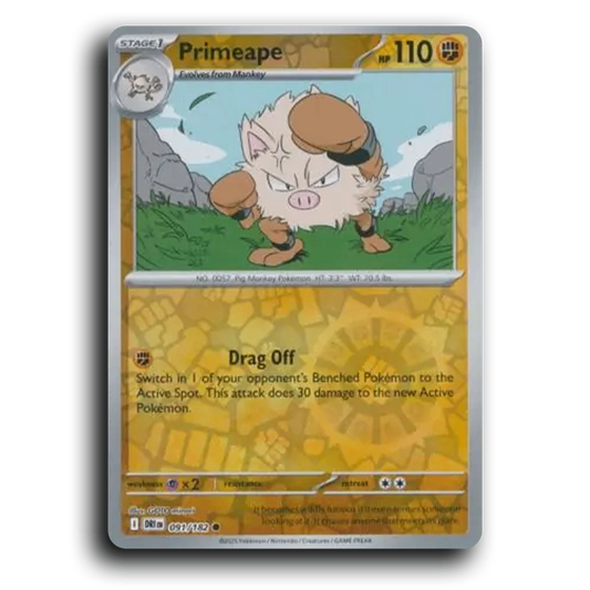 Primeape (091/182) [Destined Rivals]