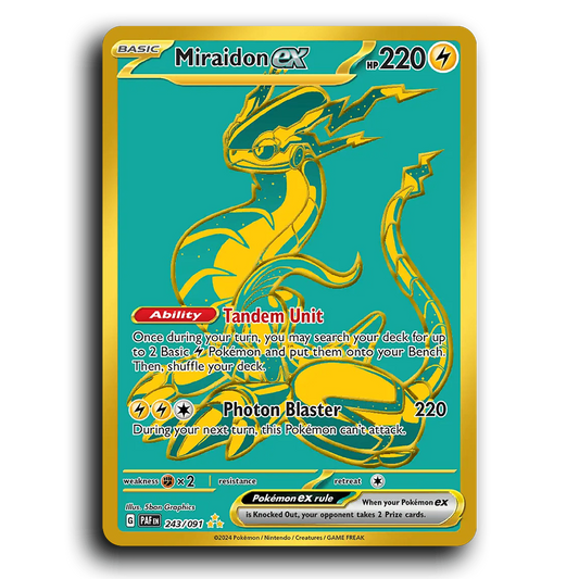 Miraidon ex (243/091) [Paldean Fates]