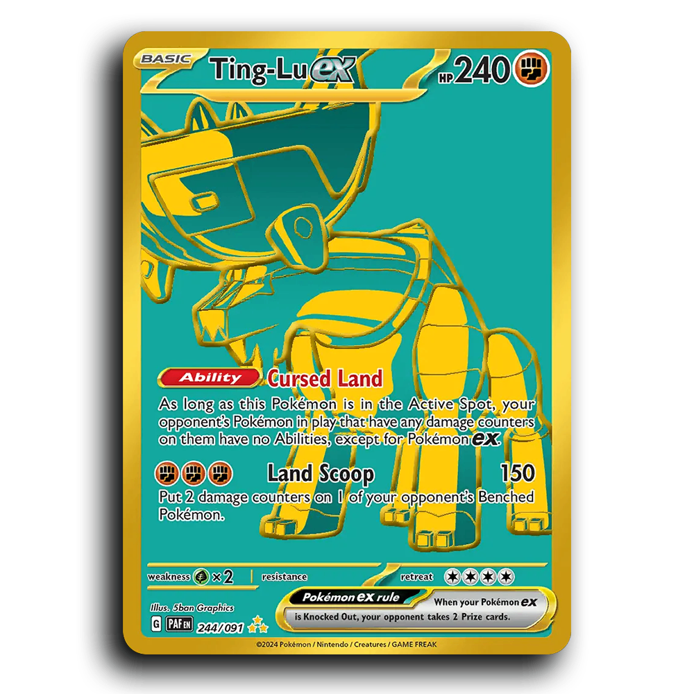 Ting-Lu ex (244/091) [Paldean Fates]