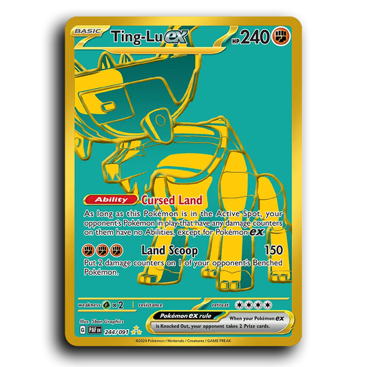 Ting-Lu ex (244/091) [Paldean Fates]
