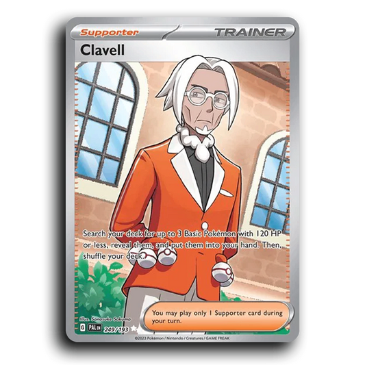 Clavell (249/193) [Paldea Evolved] Ultra Rare Pokemon Card TCG Near Mint NM