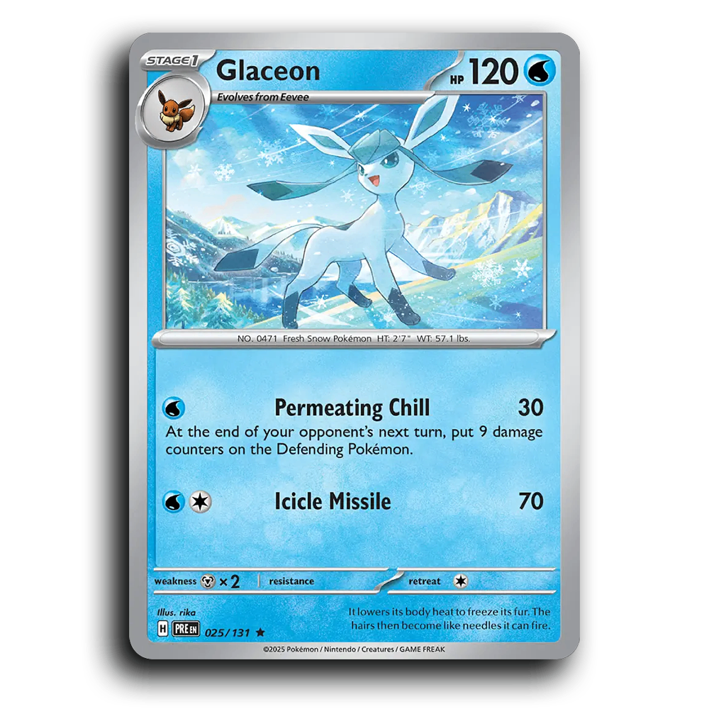 Glaceon - 025/131 [Prismatic Evolutions]