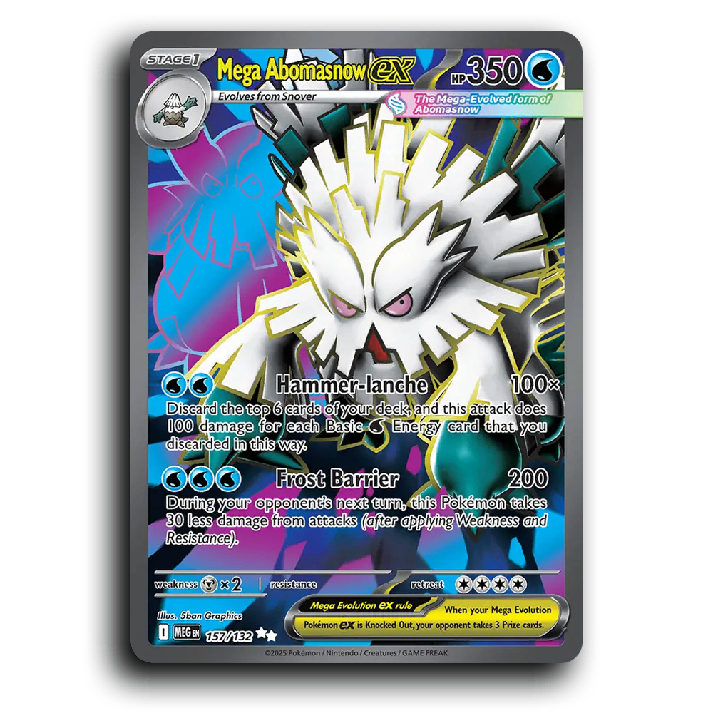 Mega Abomasnow ex - 157/132 [Mega Evolution]