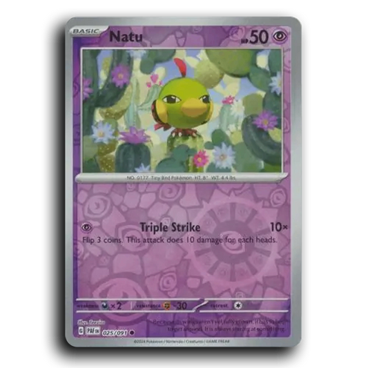 Natu (025/091) [Paldean Fates]