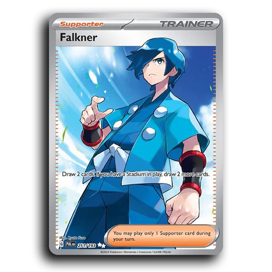 Falkner (251/193) [Paldea Evolved] Ultra Rare Pokemon Card TCG Near Mint NM