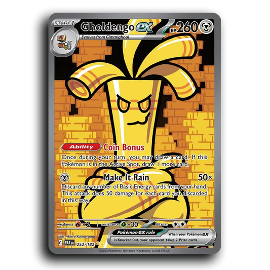 Gholdengo ex (252/182) [Paradox Rift]