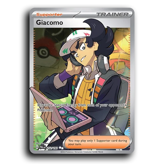 Giacomo (252/193) [Paldea Evolved] Ultra Rare Pokemon Card TCG Near Mint NM