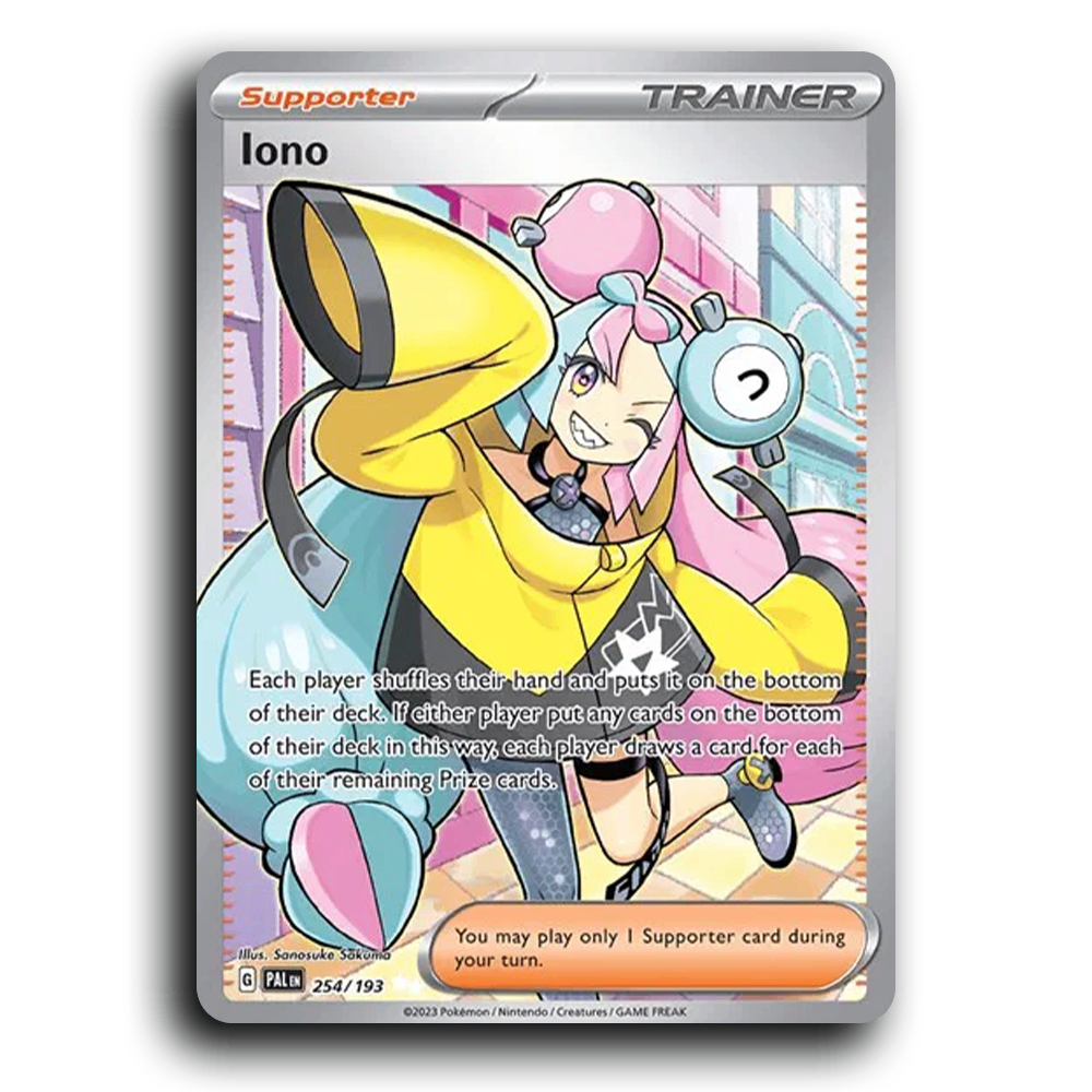 Iono (254/193) [Paldea Evolved] Ultra Rare Pokemon Card TCG Near Mint NM