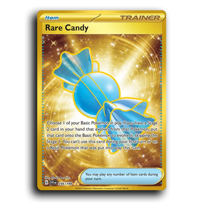 Rare Candy (256/198) [Scarlet & Violet] Hyper Rare Studio Bora Inc. Pokemon Card TCG Near Mint NM Reverse Holo