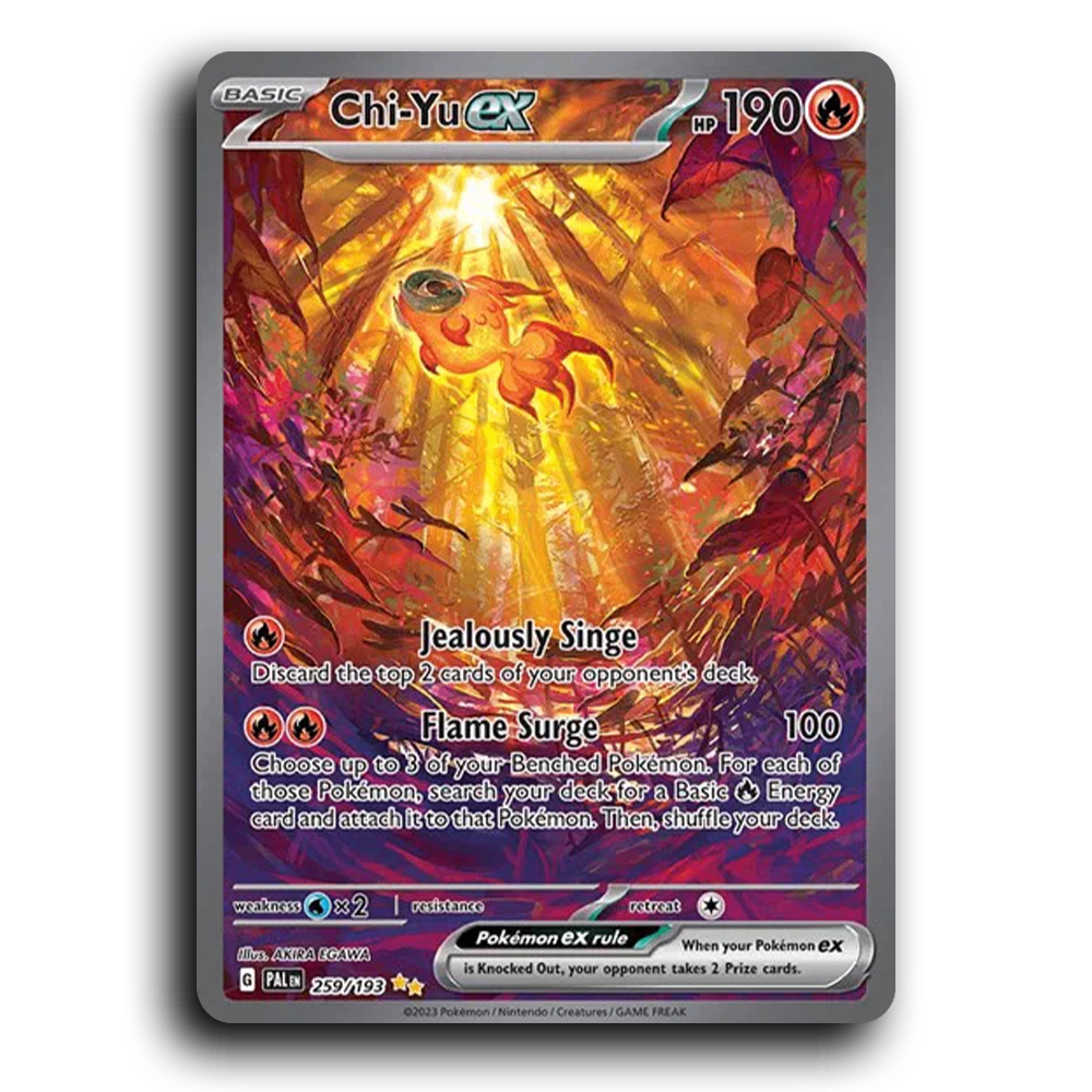 Chi-Yu ex (259/193) [Paldea Evolved] Special Illustration Rare Pokemon Card TCG Near Mint NM
