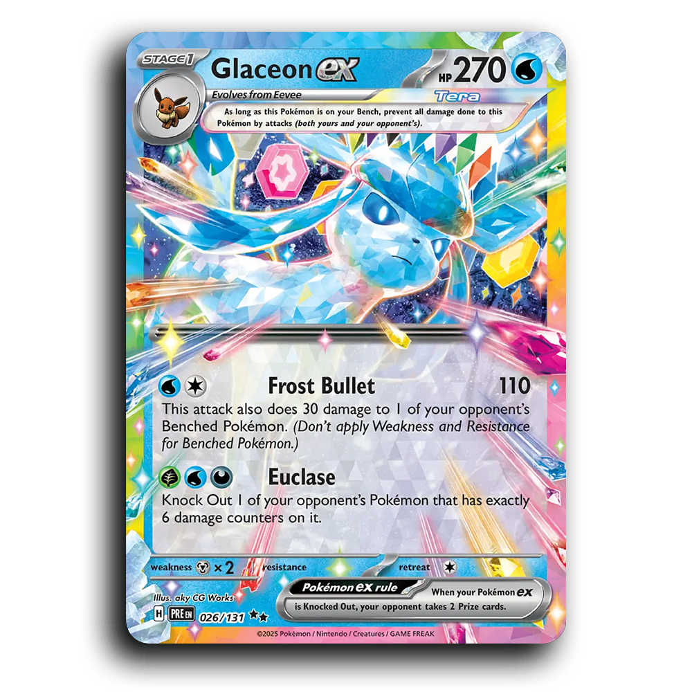 Glaceon ex - 026/131 [Prismatic Evolutions]