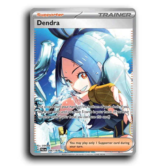 Dendra (266/193) [Paldea Evolved] Special Illustration Rare Pokemon Card TCG Near Mint NM