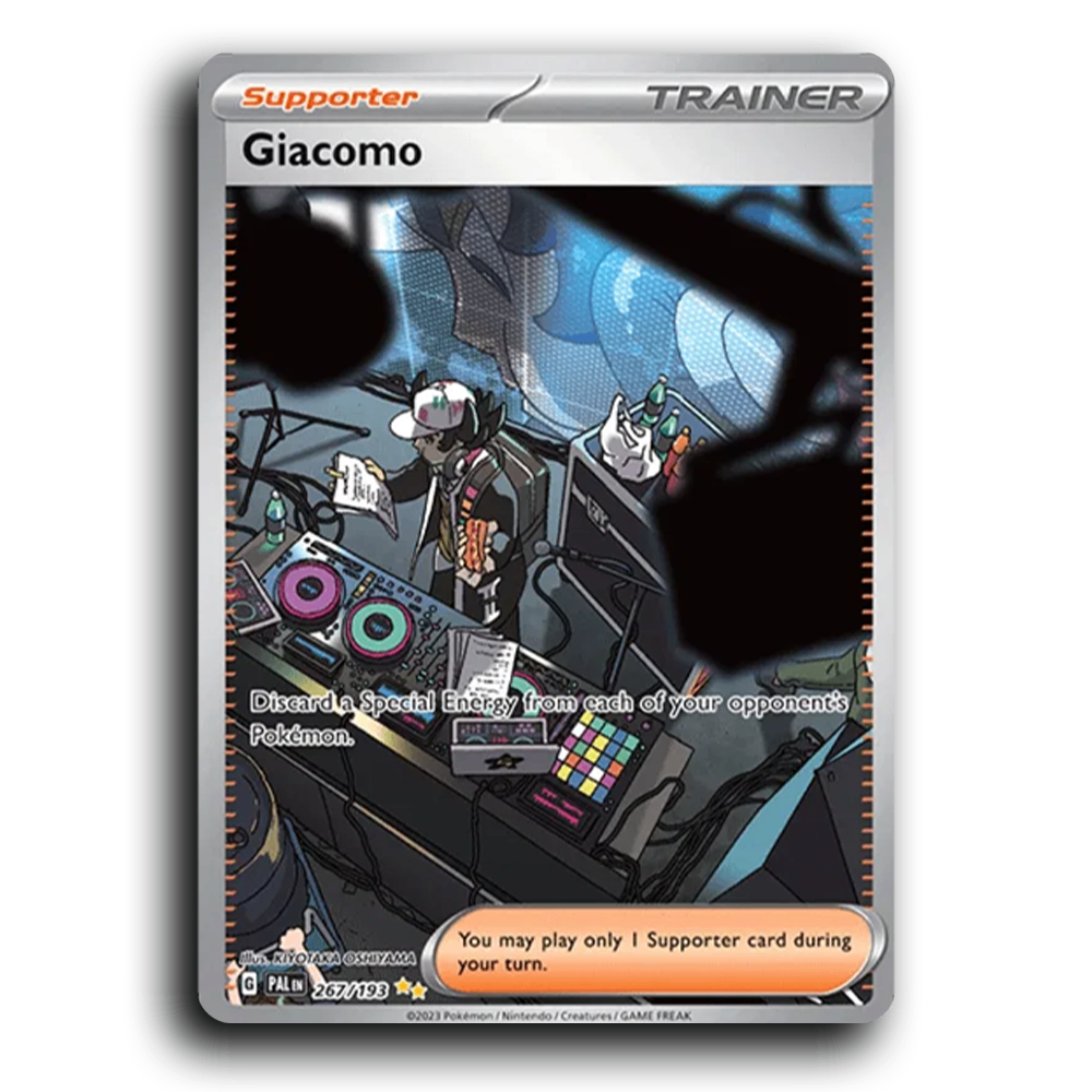 Giacomo (267/193) [Paldea Evolved] Special Illustration Rare Pokemon Card TCG Near Mint NM