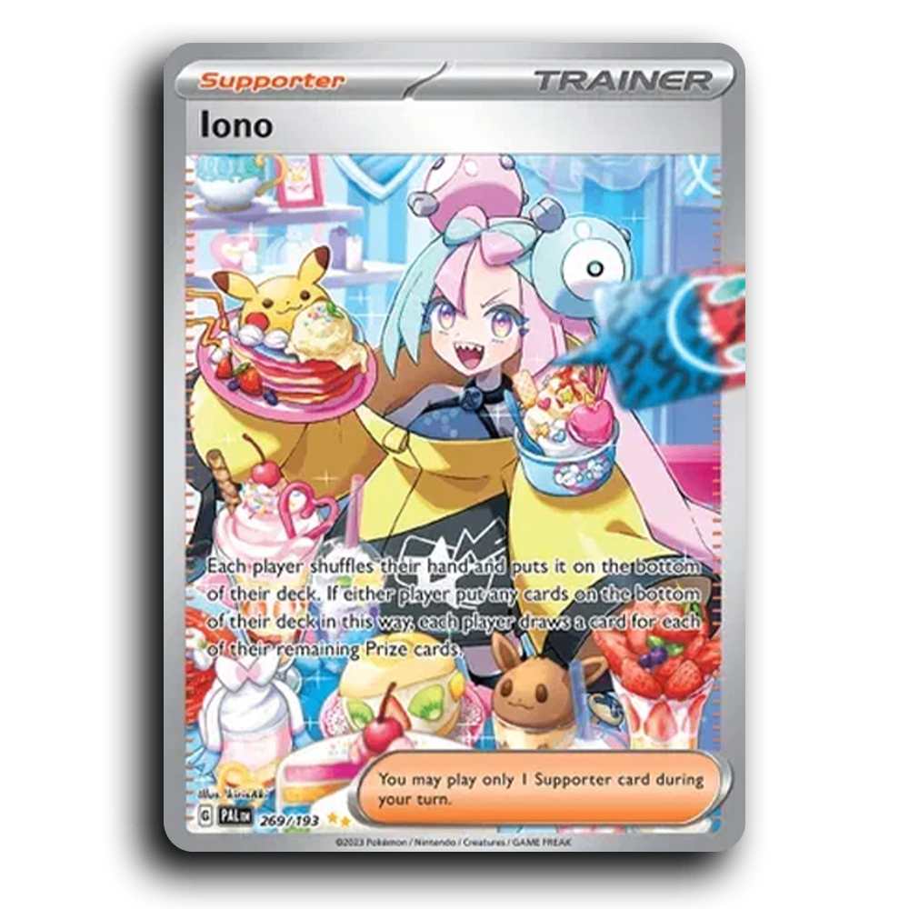 Iono (269/193) [Paldea Evolved] Special Illustration Rare Pokemon Card TCG Near Mint NM
