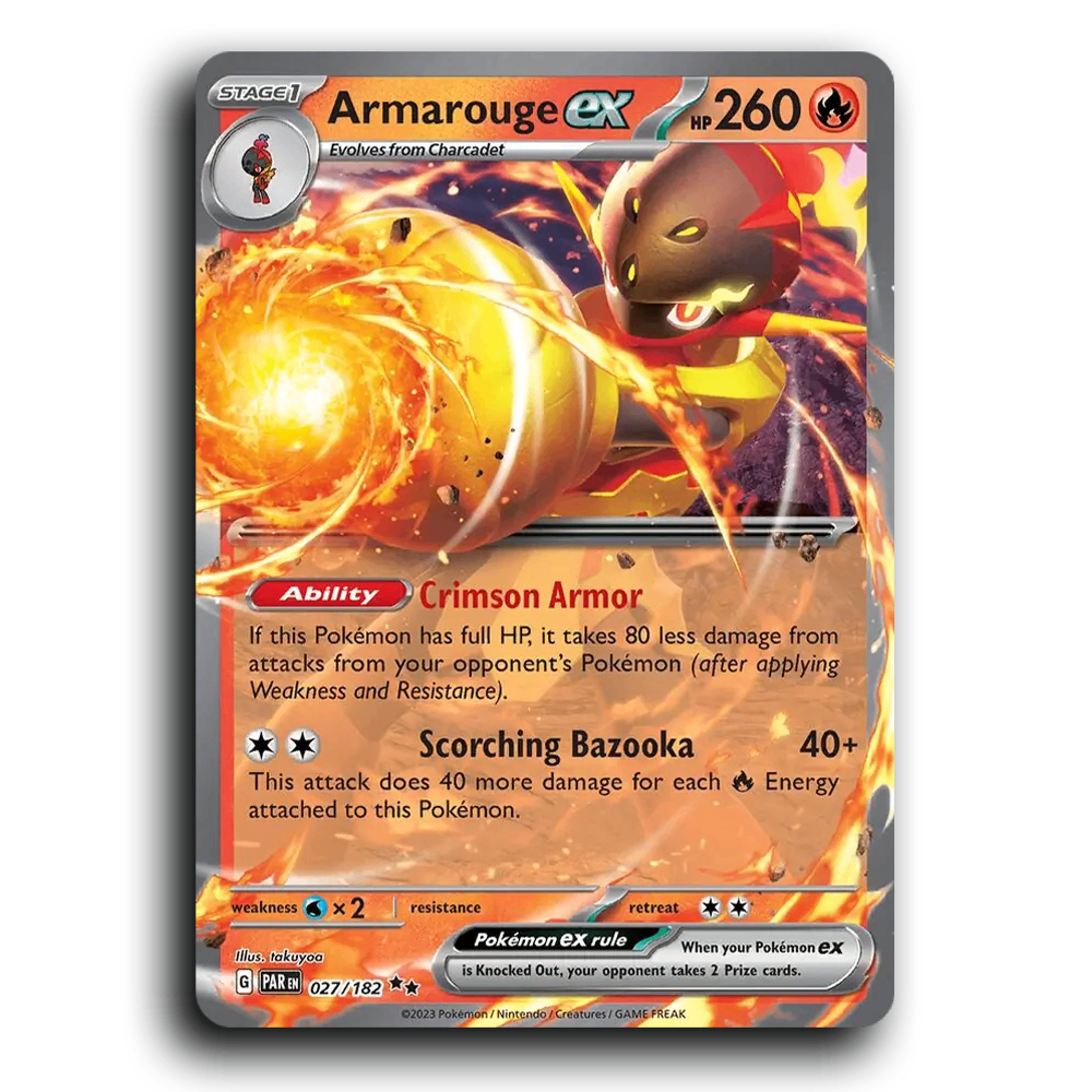 Armarouge ex (027/182) [Paradox Rift]