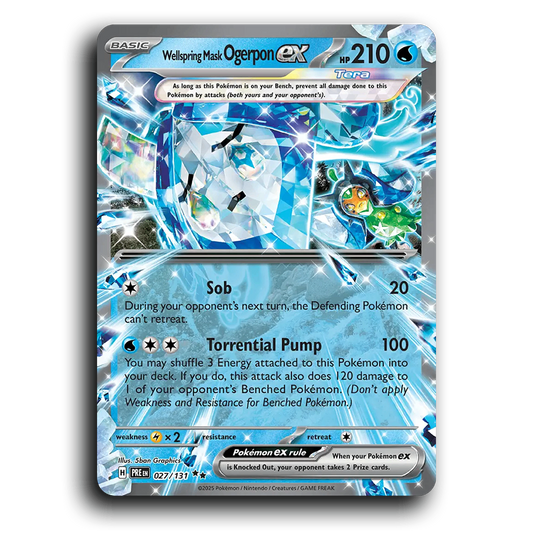 Wellspring Mask Ogerpon ex - 027/131 [Prismatic Evolutions]