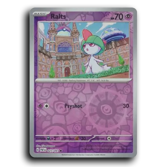 Ralts (027/091) [Paldean Fates]