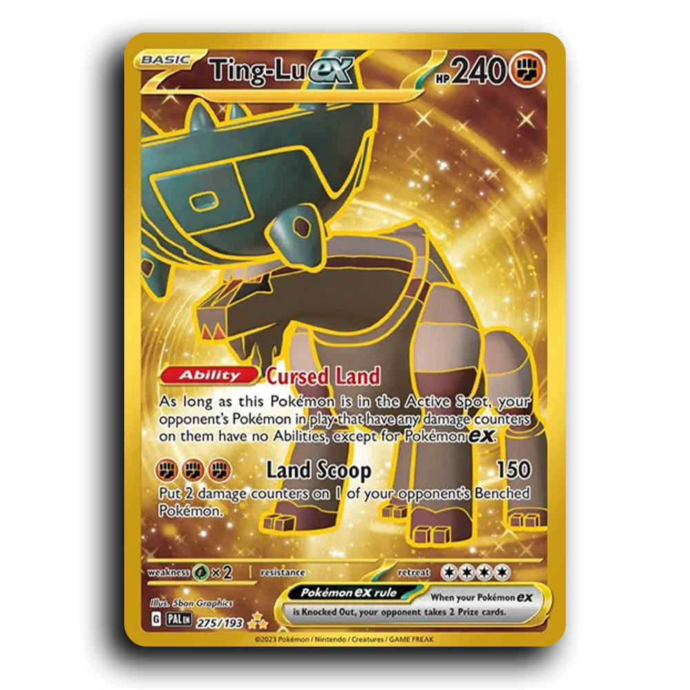 Ting-Lu ex (275/193) [Paldea Evolved] Hyper Rare Pokemon Card TCG Near Mint NM