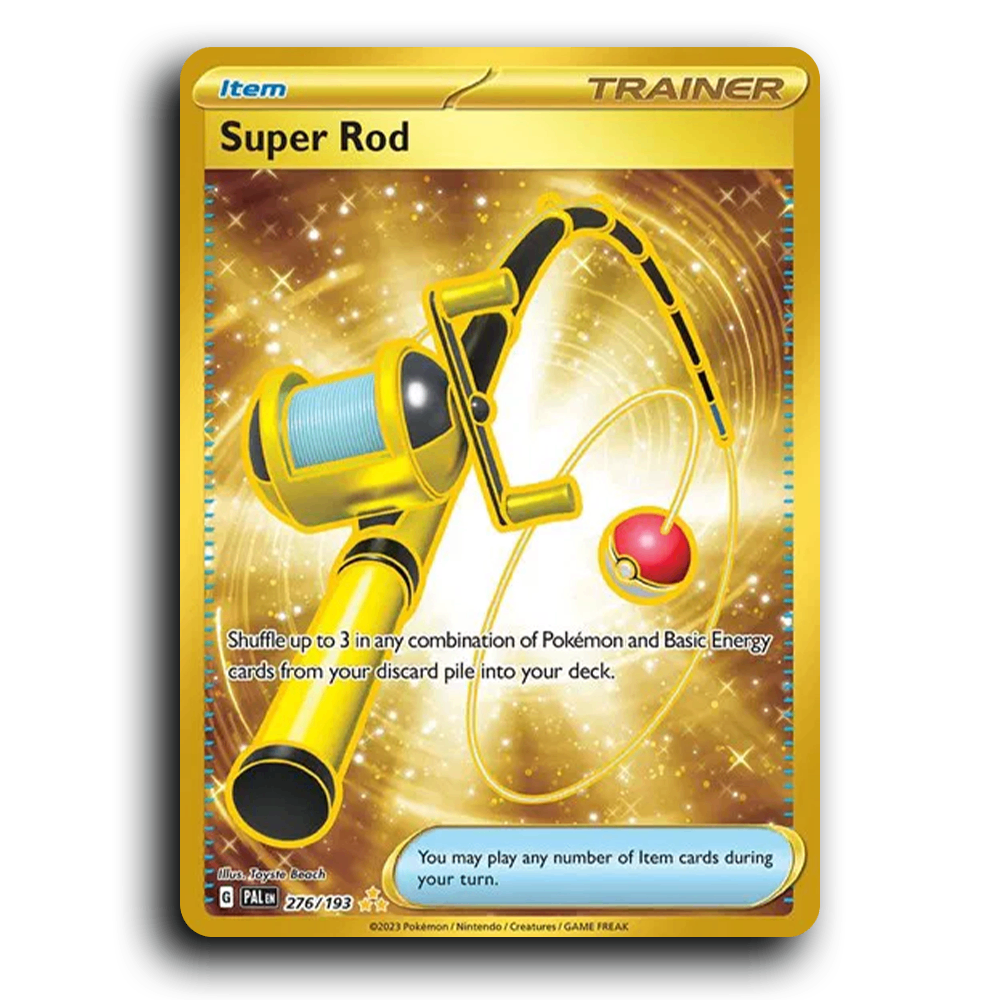 Super Rod (276/193) [Paldea Evolved] Hyper Rare Pokemon Card TCG Near Mint NM