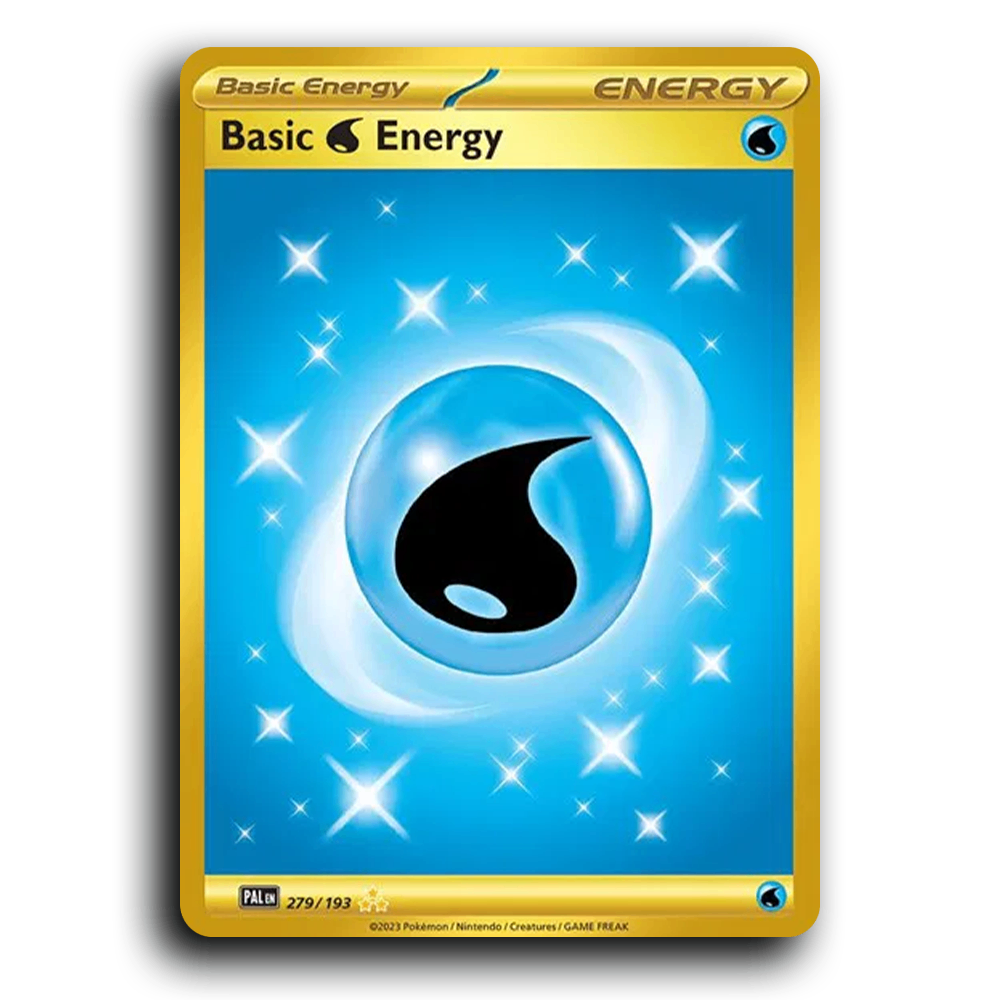 Basic Water Energy (279/193) [Paldea Evolved] Hyper Rare Pokemon Card TCG Near Mint NM