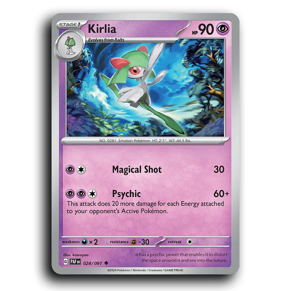 Kirlia (028/091) [Paldean Fates]