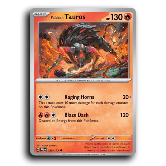 Paldean Tauros (028/193) [Paldea Evolved] Uncommon Pokemon Card TCG Near Mint NM