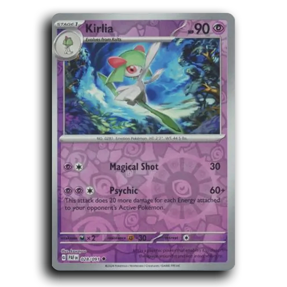 Kirlia (028/091) [Paldean Fates]